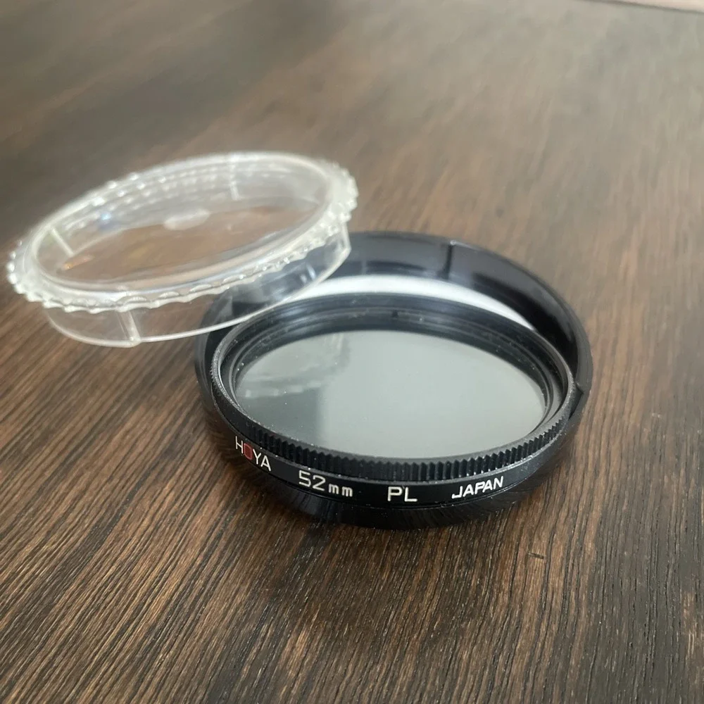 HOYA Filter PL 52mm Circular Polarising Camera Filter Lens - Made in Japan